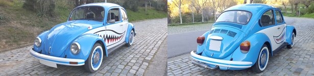 VW Escarabajo - Tiburón